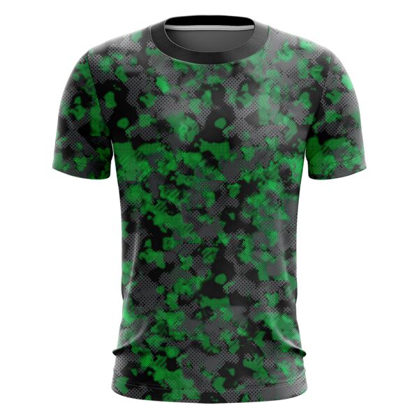 Camouflage Design Full Print Roundneck Shirt Thumbnail