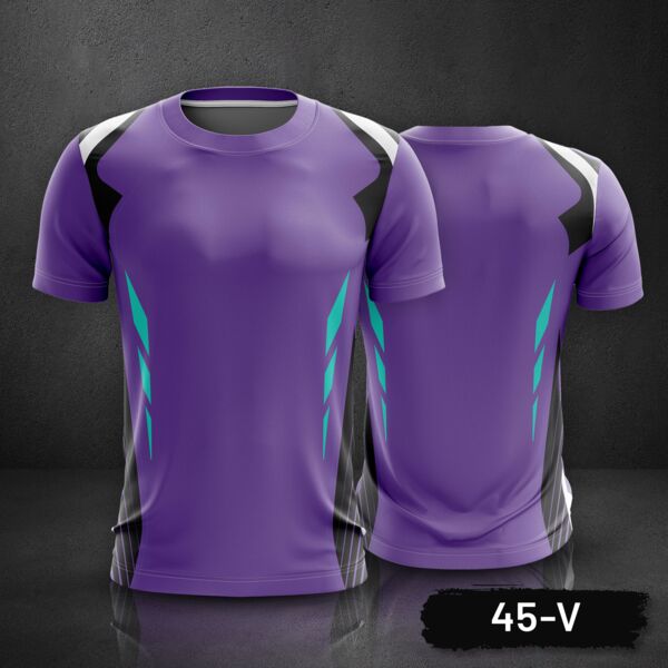 Sports Jersey Uniform Roundneck Full Print Sublimation Shirt Thumbnail